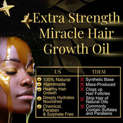 Extra-Strength Growth Oil - 2oz NEW & Improve Label Same Formula