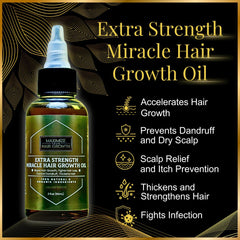 Extra-Strength Growth Oil - 2oz NEW & Improve Label Same Formula