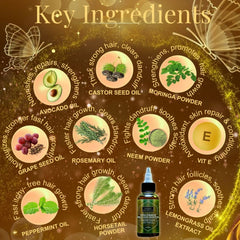 Extra-Strength Growth Oil - 2oz NEW & Improve Label Same Formula