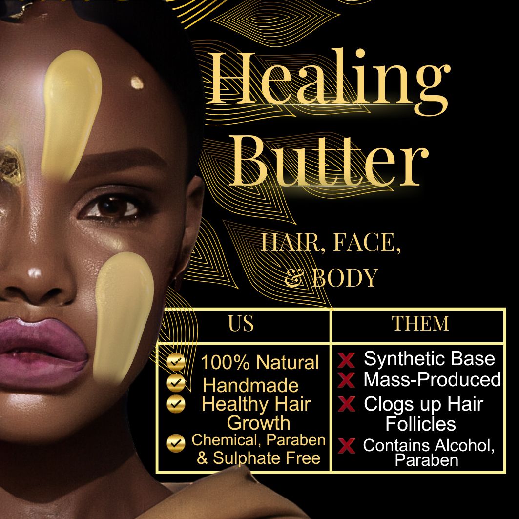 HEALING BUTTER "Frankincense, Myrrh & Hyssop"