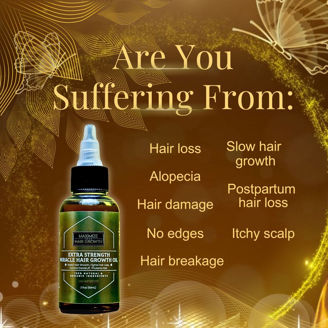Extra-Strength Growth Oil - 2oz NEW & Improve Label Same Formula $12.99 (SECRET SALE)